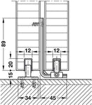 Hafele HAWA Telescopic 80/2 - Stellar Hardware and Bath