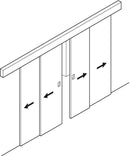 Hafele HAWA Telescopic 40/4 - Stellar Hardware and Bath