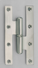 1054S HINGE SCUARE CORNER, SOLID BRASS 5.38 X 2.75 - Stellar Hardware and Bath