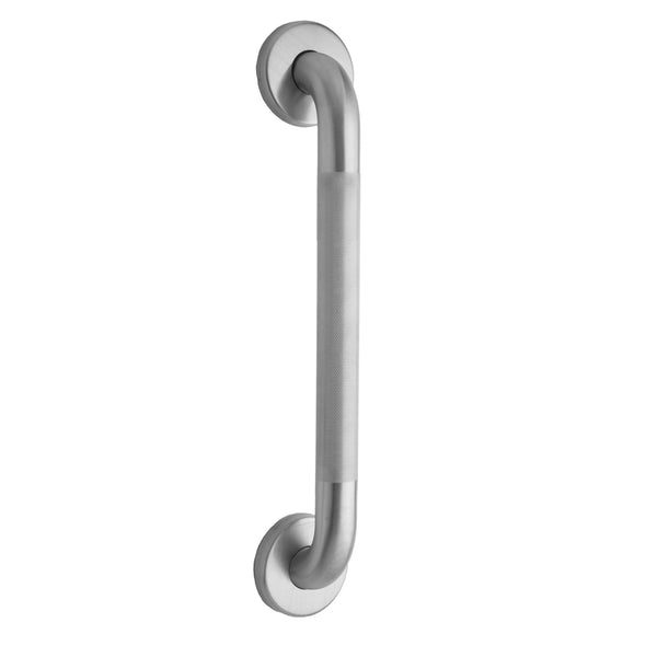 12" Knurled Stainless Steel Commercial 1 ¼”  Grab Bar (with Concealed Screws) - Stellar Hardware and Bath 