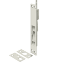 Deltana EFB Square Corner Extension Flush Bolt - 6 3/4'' x 1'' - Stellar Hardware and Bath