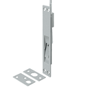 Deltana EFB Square Corner Extension Flush Bolt - 6 3/4'' x 1'' - Stellar Hardware and Bath