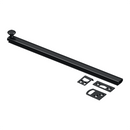 Deltana 12SBCS 12" Surface Bolt, Concealed Screw, HD - Stellar Hardware and Bath