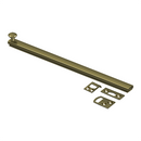 Deltana 12SBCS 12" Surface Bolt, Concealed Screw, HD - Stellar Hardware and Bath
