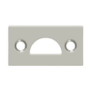 Deltana 178MST Mortise Strike, Solid Brass - Stellar Hardware and Bath