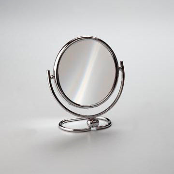 Mirror Collection Brass Double Face 3x or 5x Magnifying Mirror - Stellar Hardware and Bath 