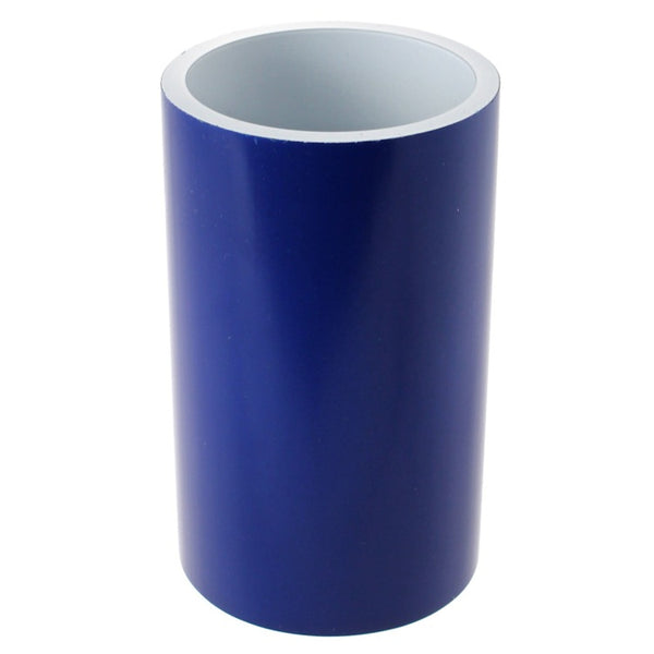 Round and Blue Bathroom Tumbler in Resin - Stellar Hardware and Bath 