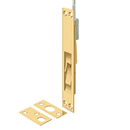 Deltana EFB Square Corner Extension Flush Bolt - 6 3/4'' x 1'' - Stellar Hardware and Bath