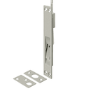 Deltana EFB Square Corner Extension Flush Bolt - 6 3/4'' x 1'' - Stellar Hardware and Bath