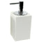 Oleandro Square Free Standing Soap Dispenser in Black Finish - Stellar Hardware and Bath 