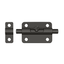 Deltana BB Barrel Bolt - 2''; 3'' - Stellar Hardware and Bath
