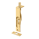 Deltana 4FBS Square Corner Flush Bolt - 4'' x 3/4'' x 1/8'' - Stellar Hardware and Bath