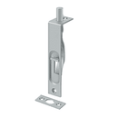 Deltana 4FBS Square Corner Flush Bolt - 4'' x 3/4'' x 1/8'' - Stellar Hardware and Bath