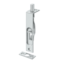 Deltana 4FBS Square Corner Flush Bolt - 4'' x 3/4'' x 1/8'' - Stellar Hardware and Bath