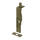 Deltana 4FBS Square Corner Flush Bolt - 4'' x 3/4'' x 1/8'' - Stellar Hardware and Bath