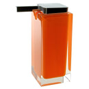 Rainbow Square Red Countertop Soap Dispenser - Stellar Hardware and Bath