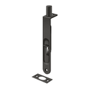 Deltana 6FBR Round Corner Flush Bolt - 6'' x 3/4'' x 1/8'' - Stellar Hardware and Bath