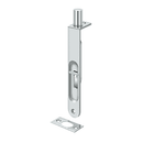 Deltana 6FBR Round Corner Flush Bolt - 6'' x 3/4'' x 1/8'' - Stellar Hardware and Bath