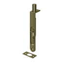 Deltana 6FBR Round Corner Flush Bolt - 6'' x 3/4'' x 1/8'' - Stellar Hardware and Bath