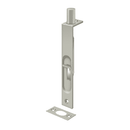 Deltana 6FBS Square Corner Flush Bolt - 6'' x 3/4'' x 1/8'' - Stellar Hardware and Bath 