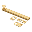 Deltana 6SBCS 6" Surface Bolt, Concealed Screw, HD - Stellar Hardware and Bath