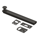 Deltana 6SBCS 6" Surface Bolt, Concealed Screw, HD - Stellar Hardware and Bath