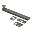Deltana 6SBCS 6" Surface Bolt, Concealed Screw, HD - Stellar Hardware and Bath