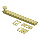 Deltana 6SBCS 6" Surface Bolt, Concealed Screw, HD - Stellar Hardware and Bath