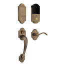 Baldwin Touchscreen Boulder Right Handed Inactive Dummy Handleset with Beavertail Interior Lever - Stellar Hardware and Bath