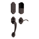 Baldwin Touchscreen Boulder Right Handed Inactive Dummy Handleset with Beavertail Interior Lever - Stellar Hardware and Bath