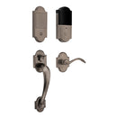 Baldwin Touchscreen Boulder Right Handed Inactive Dummy Handleset with Beavertail Interior Lever - Stellar Hardware and Bath