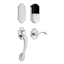 Baldwin Touchscreen Boulder Right Handed Inactive Dummy Handleset with Beavertail Interior Lever - Stellar Hardware and Bath