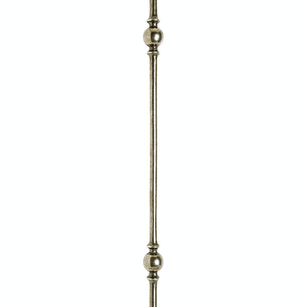 ROUND STAIR BALUSTER 9/16" WITH TWO 1 1/2" SPHERES BA8132 - 3/4" - Stellar Hardware and Bath 