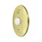 Deltana BBC20 Oblong Plastic Bell Button - 2 3/8'' x 1 5/8'' - Stellar Hardware and Bath 