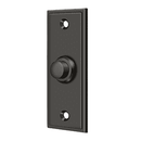 Deltana BBS333 Rectangular Bell Button - 3 1/4'' x 1 1/4'' - Stellar Hardware and Bath