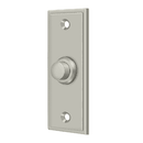 Deltana BBS333 Rectangular Bell Button - 3 1/4'' x 1 1/4'' - Stellar Hardware and Bath