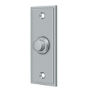 Deltana BBS333 Rectangular Bell Button - 3 1/4'' x 1 1/4'' - Stellar Hardware and Bath
