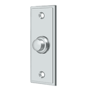 Deltana BBS333 Rectangular Bell Button - 3 1/4'' x 1 1/4'' - Stellar Hardware and Bath