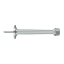 Deltana BDS425 Baseboard Door Bumper - 4'' - Stellar Hardware and Bath