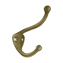 Deltana CAHH3 Coat & Hat Garment Hook - 3 1/4'' - Stellar Hardware and Bath
