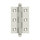 Deltana CH2517 Cabinet Hinge - 2 1/2'' x 1 11/16'' - Stellar Hardware and Bath