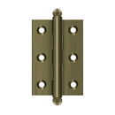 Deltana CH2517 Cabinet Hinge - 2 1/2'' x 1 11/16'' - Stellar Hardware and Bath