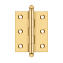 Deltana CH2520 Cabinet Hinge - 2 1/2'' x 2'' - Stellar Hardware and Bath