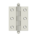Deltana CH2520 Cabinet Hinge - 2 1/2'' x 2'' - Stellar Hardware and Bath