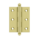 Deltana CH2520 Cabinet Hinge - 2 1/2'' x 2'' - Stellar Hardware and Bath