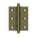 Deltana CH2520 Cabinet Hinge - 2 1/2'' x 2'' - Stellar Hardware and Bath 