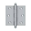 Deltana CH2525 Cabinet Hinge - 2 1/2'' x 2 1/2'' - Stellar Hardware and Bath 