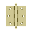 Deltana CH2525 Cabinet Hinge - 2 1/2'' x 2 1/2'' - Stellar Hardware and Bath 