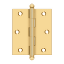 Deltana CH3025 Cabinet Hinge - 3'' x 2 1/2'' - Stellar Hardware and Bath
