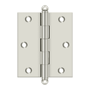 Deltana CH3025 Cabinet Hinge - 3'' x 2 1/2'' - Stellar Hardware and Bath